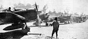 Airplane Pictures - Carrier A6M2 Zeros from the aircraft carrier Zuikaku preparing for a mission at Rabaul